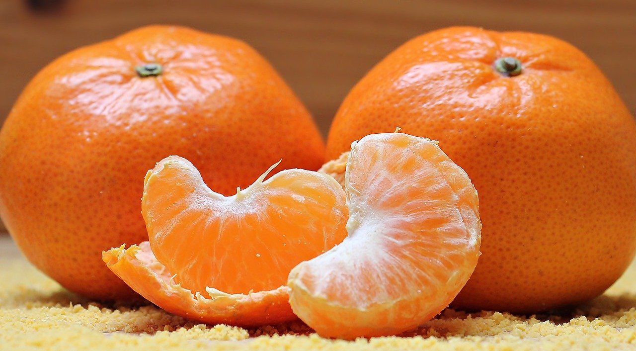 gelatina con naranjas